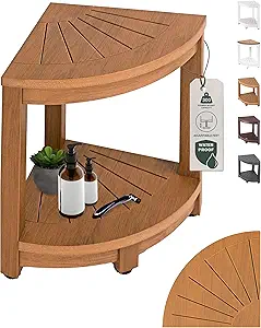 ROHKEX Waterproof Corner Shower Stool Review: A Sturdy Bathroom Upgrade