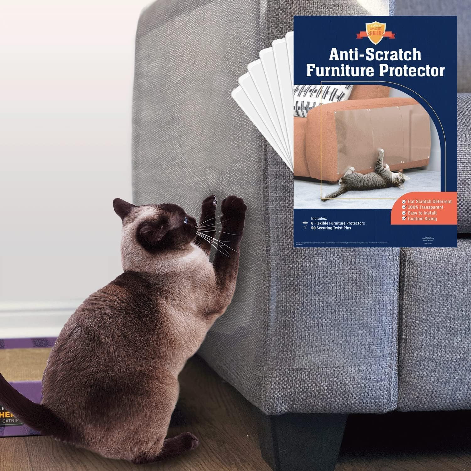 Stelucca Cat Scratch Furniture Protector Review: Do These Clear Shields Really Stop Cat Claws?