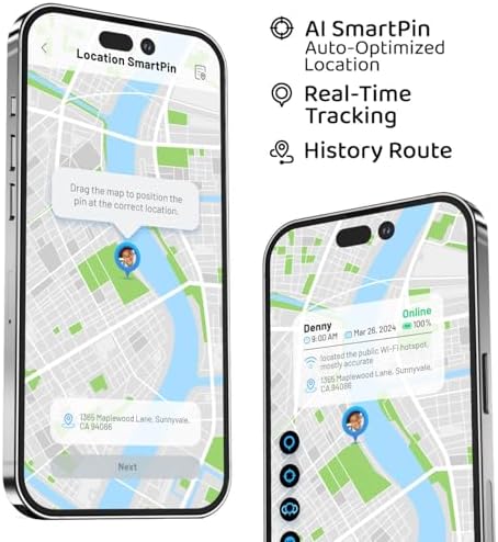TickTalk 5 with TickTalk parental control app on a phone