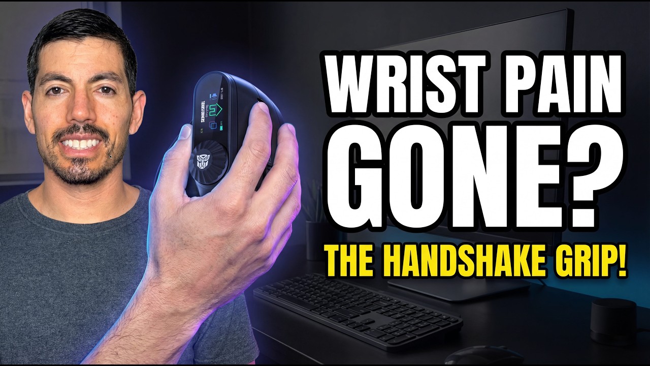 Transformers Vertical Ergonomic Mouse Review: Wrist Relief With Smart Features