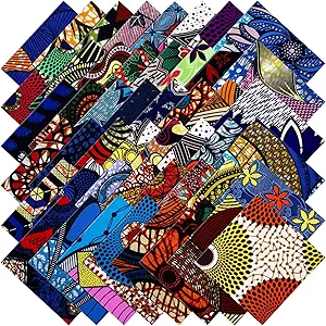 Tudomro African Cotton Fabric Squares Review: Vibrant Prints for Quilting and Crafts