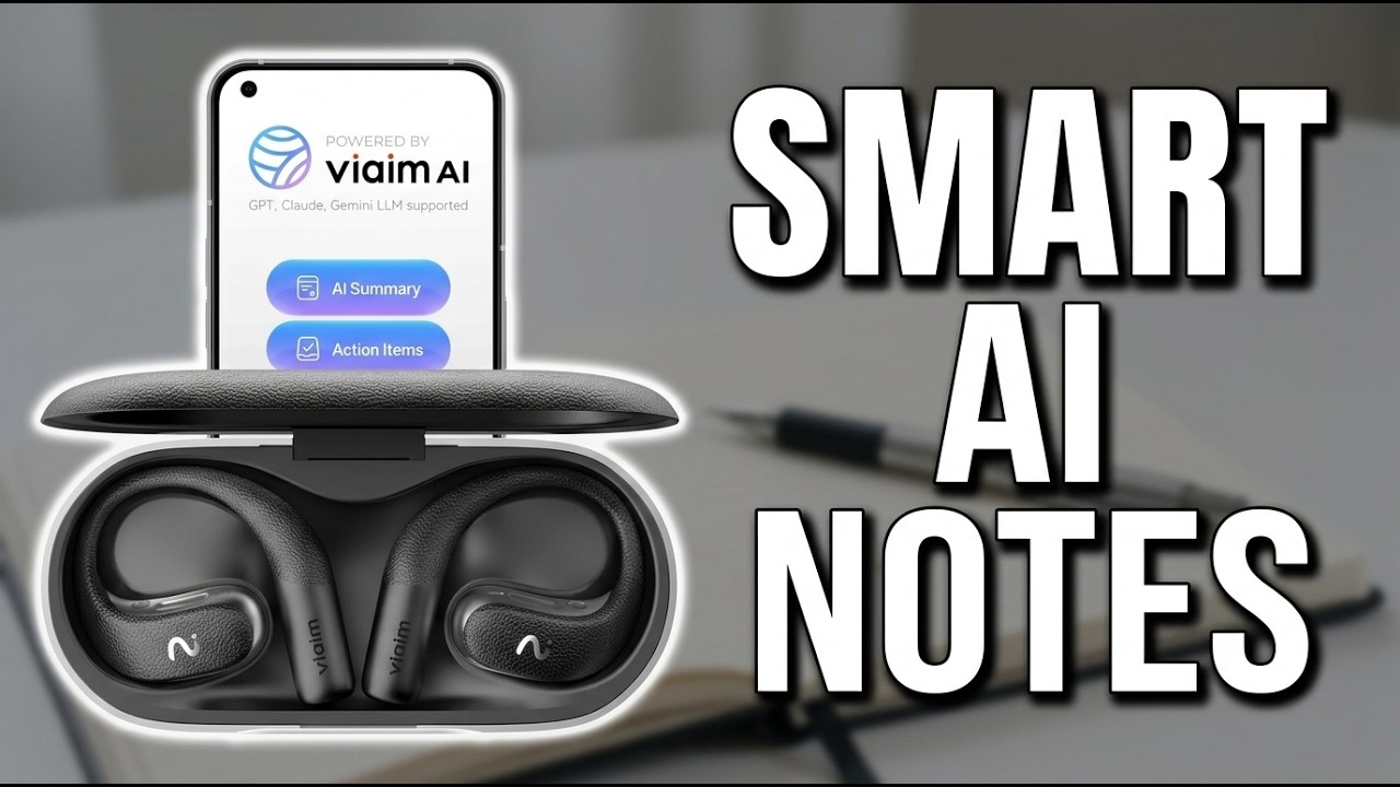 VIAIM OpenNote AI Voice Recorder Earbuds Review: FlashRecord Meets Real-Time Transcription