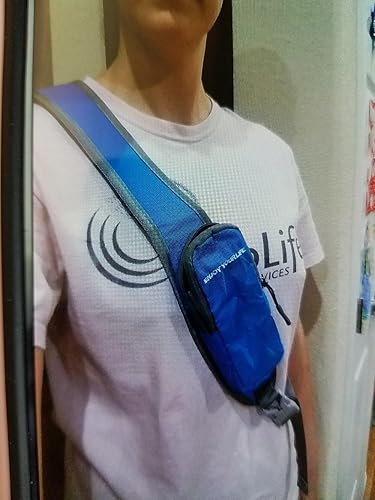 WATERFLY sling bag packed with everyday essentials