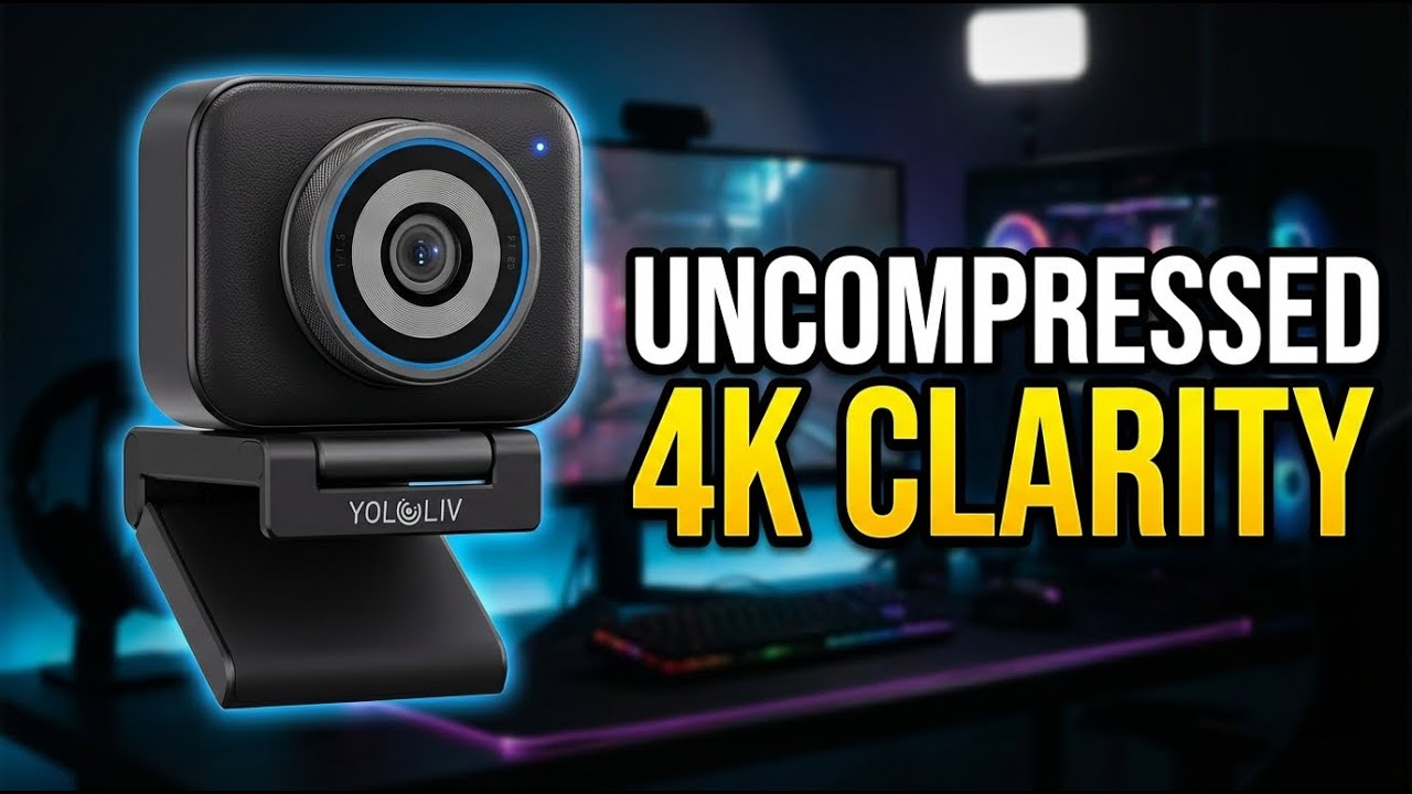 YOLOLIV YoloCam S3 Review: Can This 4K Webcam Replace Your DSLR?