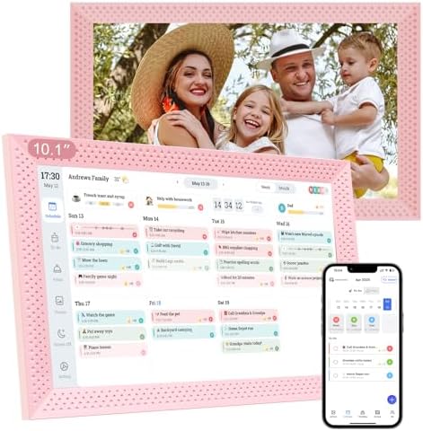 YosaToo 10.1-Inch Smart Family Calendar Review: A No-Subscription Skylight Alternative