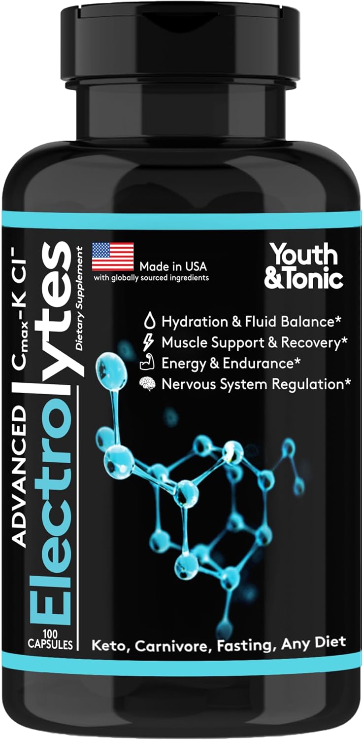 Youth & Tonic Complete Electrolyte Supplement Pills Review: 11 Minerals in One Capsule