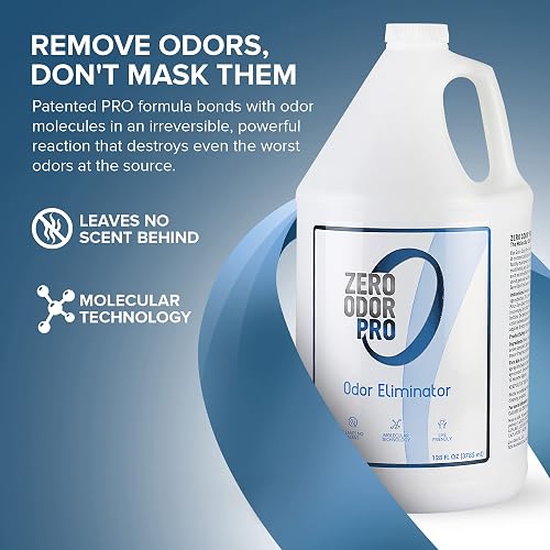 Zero Odor Pro commercial-strength odor eliminator trigger spray bottle